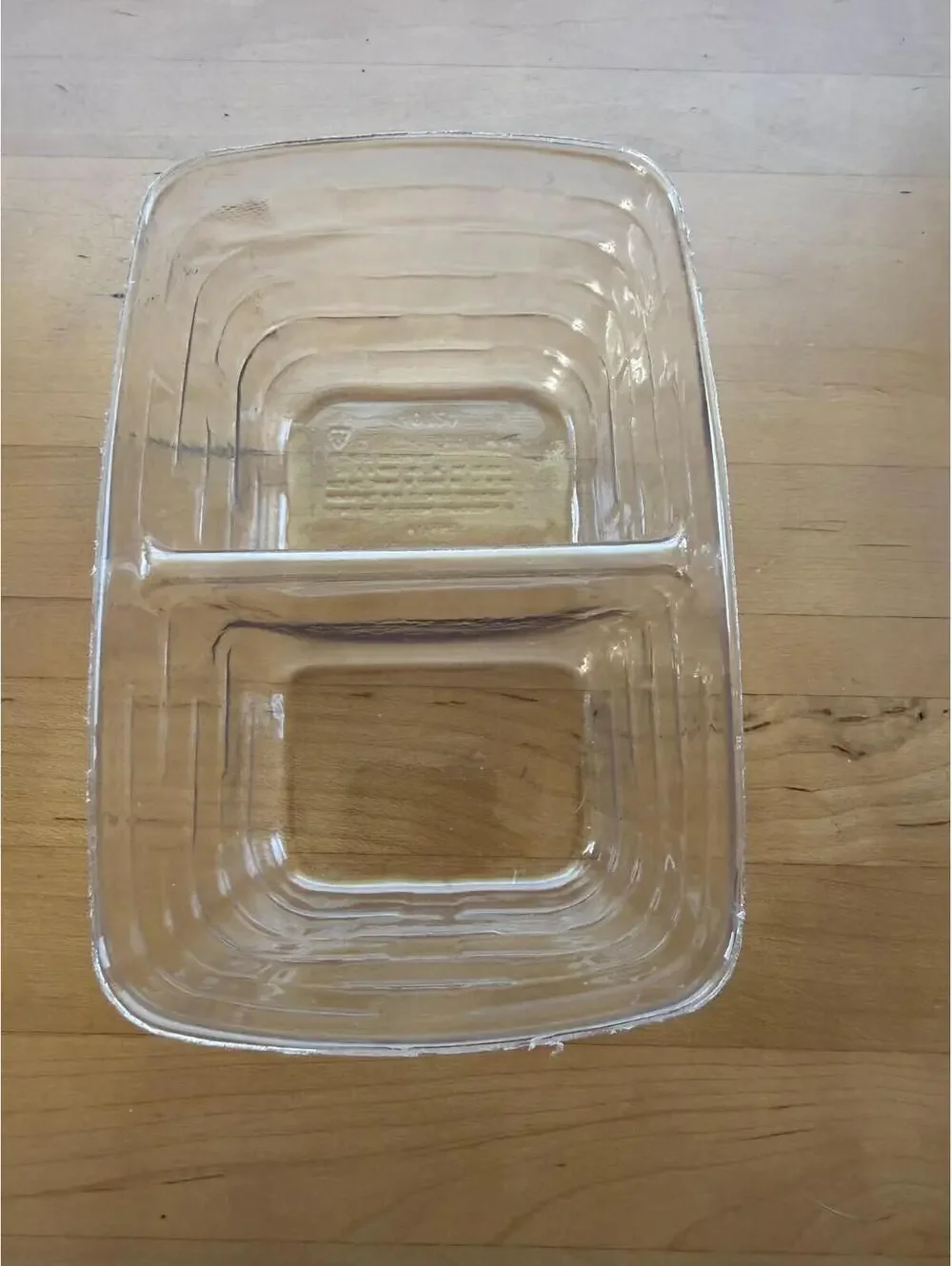 Longaberger Basket Clear Plastic Divided Protector #40720 6